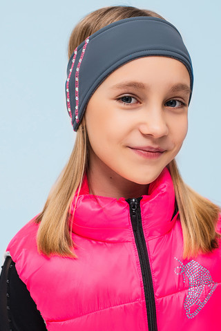 Повязка на голову СВИТТИ ВЕЙВ (серая)